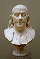 Marble bust by Jean-Antoine Houdon (1778)