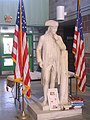 Statue created by sculptor Herman Powers standing in the atrium of Benjamin Franklin High School (New Orleans, Louisiana)