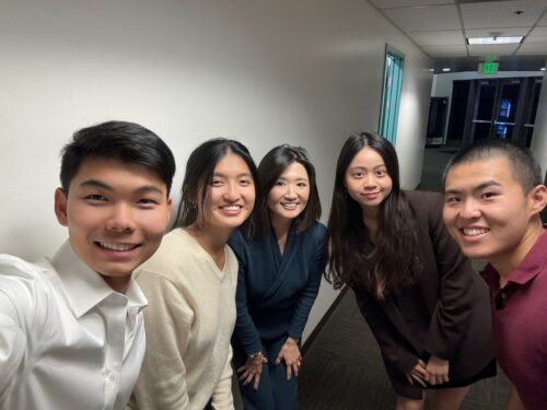 Peiyi Sun, Iris Leung, Helen Choi, Nicole Zhang, and Juntong Shi